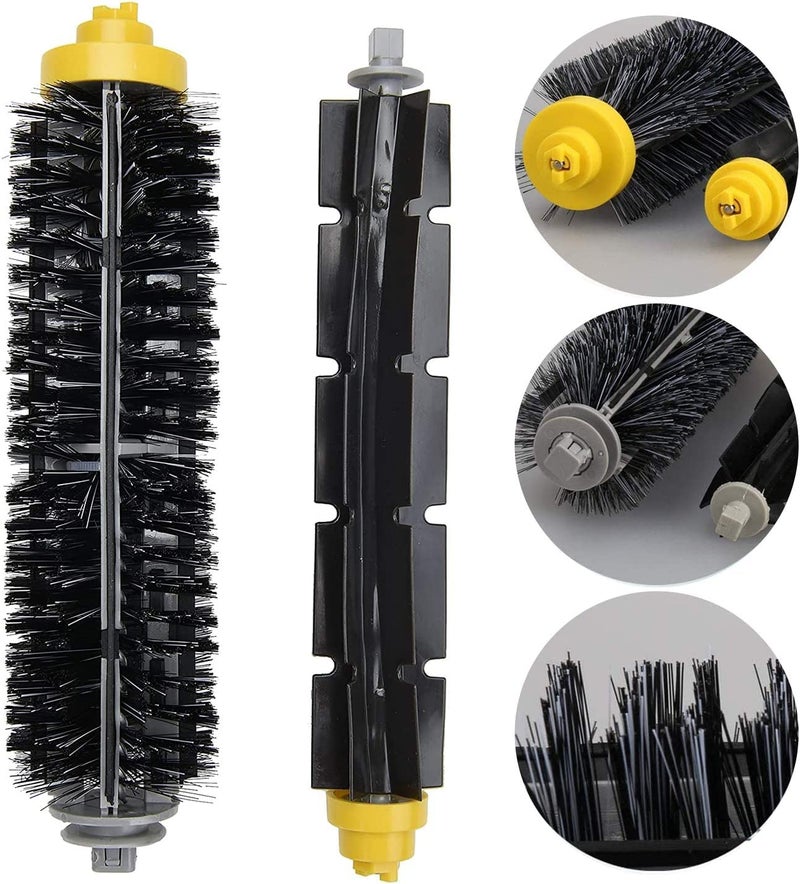 Mochenli Replacement Parts for iRobot Roomba 675 690 680 660 651 650 614 610 595 585 564 552 Vacuum, Replenishment Kit 8 Filters, 8 Side Brushes, 2 Set Bristle and Beater Brush,2 Tools - Image 5